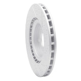 Dynamic Friction 2007-2014 Ford Mustang Front Left Drilled & Slotted Geoperformance Rotor by Dynamic Friction Company 830-54060L