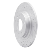 R1 Concepts 1998-2015 Ford Fusion Rear Left Drilled & Slotted Geoperformance Rotor by R1 Concepts 830-54064L