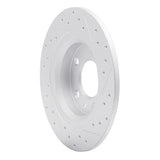 R1 Concepts 1998-2015 Ford Fusion Rear Left Drilled & Slotted Geoperformance Rotor by R1 Concepts 830-54064L