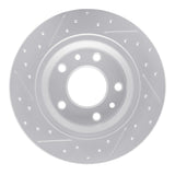 R1 Concepts 1998-2015 Ford Fusion Rear Right Drilled & Slotted Geoperformance Rotor by R1 Concepts 830-54064R