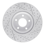R1 Concepts 04-19 Ford Escape Front Left Drilled & Slotted Geo-Carbon Rotor by R1 Concepts RNC-830-54069L