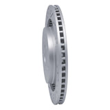 Dynamic Friction 2015-2023 Ford Mustang Rear Left Drilled & Slotted Geoperformance Rotor by Dynamic Friction Company 830-54074L