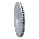 Dynamic Friction 2015-2023 Ford Mustang Rear Right Drilled & Slotted Geoperformance Rotor by Dynamic Friction Company 830-54074R