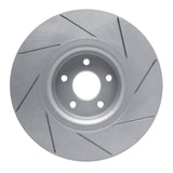 Dynamic Friction 2014-2019 Ford Focus Front Left Drilled & Slotted Geoperformance Rotor by Dynamic Friction Company 830-54082L