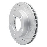 R1 Concepts 1976-1993 Ford Bronco Front Right Drilled & Slotted Geoperformance Rotor by R1 Concepts 830-54109R