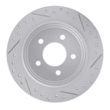 R1 Concepts 1995-2002 Ford Explorer Rear Left Drilled & Slotted Geoperformance Rotor by R1 Concepts 830-54142L