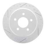 R1 Concepts 1995-2002 Ford Explorer Rear Left Drilled & Slotted Geoperformance Rotor by R1 Concepts 830-54142L
