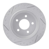 R1 Concepts 1995-2002 Ford Explorer Sport Rear Right Drilled & Slotted Geoperformance Rotor by R1 Concepts 830-54142R