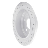 R1 Concepts 1995-2002 Ford Explorer Sport Rear Right Drilled & Slotted Geoperformance Rotor by R1 Concepts 830-54142R