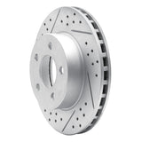 R1 Concepts 1995-2002 Ford Ranger (USA/Canada) Front Left Drilled & Slotted Geoperformance Rotor by R1 Concepts 830-54144L