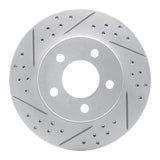 R1 Concepts 1995-2002 Ford Ranger (USA/Canada) Front Left Drilled & Slotted Geoperformance Rotor by R1 Concepts 830-54144L