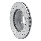 R1 Concepts 1995-2002 Ford Ranger (USA/Canada) Front Left Drilled & Slotted Geoperformance Rotor by R1 Concepts 830-54144L