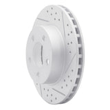 R1 Concepts 1995-2002 Ford Explorer Front Right Drilled & Slotted Geoperformance Rotor by R1 Concepts 830-54144R