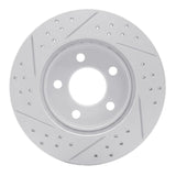R1 Concepts 1995-2002 Ford Explorer Front Right Drilled & Slotted Geoperformance Rotor by R1 Concepts 830-54144R
