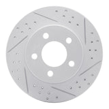 R1 Concepts 1995-2002 Ford Explorer Front Right Drilled & Slotted Geoperformance Rotor by R1 Concepts 830-54144R