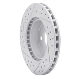 R1 Concepts 1995-2002 Ford Explorer Front Right Drilled & Slotted Geoperformance Rotor by R1 Concepts 830-54144R