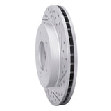R1 Concepts 1997-2004 Ford F-150 4WD Front Right Drilled & Slotted Geoperformance Rotor by R1 Concepts 830-54147R