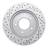 R1 Concepts 1997-2004 Ford F-150 4WD Front Right Drilled & Slotted Geoperformance Rotor by R1 Concepts 830-54147R