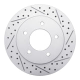 R1 Concepts 1997-2004 Ford F-150 4WD Front Right Drilled & Slotted Geoperformance Rotor by R1 Concepts 830-54147R