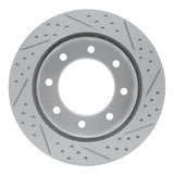 R1 Concepts 1999-2005 Ford F-250 4WD (Super Duty) Rear Left Drilled & Slotted Geoperformance Rotor by R1 Concepts 830-54161L