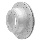R1 Concepts 1999-2007 Ford E-350 Club Wagon Rear Left Drilled & Slotted Geoperformance Rotor by R1 Concepts 830-54168L