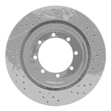 R1 Concepts 1999-2007 Ford E-350 Club Wagon Rear Left Drilled & Slotted Geoperformance Rotor by R1 Concepts 830-54168L