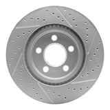 R1 Concepts 2001-2005 Ford Explorer Sport Trac Front Left Drilled & Slotted Geoperformance Rotor by R1 Concepts 830-54172L