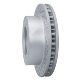 R1 Concepts 1999-2005 Ford F-250 4WD (Super Duty) Front Left Drilled & Slotted Geoperformance Rotor by R1 Concepts 830-54174L