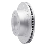 R1 Concepts 1999-2004 Ford E550 Super Duty Front Right Drilled & Slotted Geoperformance Rotor by R1 Concepts 830-54175R