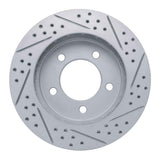 R1 Concepts 1997-2002 Ford Expedition Front Left Drilled & Slotted Geoperformance Rotor by R1 Concepts 830-54176L