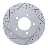 R1 Concepts 1997-2002 Ford Expedition Front Left Drilled & Slotted Geoperformance Rotor by R1 Concepts 830-54176L