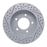 R1 Concepts 1997-2002 Ford Expedition Front Right Drilled & Slotted Geoperformance Rotor by R1 Concepts 830-54176R