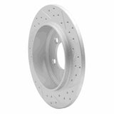 Dynamic Friction 2002-2010 Ford Explorer Sport Trac Rear Left Drilled & Slotted Geoperformance Rotor by Dynamic Friction Company 830-54178L