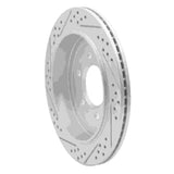 Dynamic Friction 2002-2006 Ford Expedition Rear Right Drilled & Slotted Geoperformance Rotor by Dynamic Friction Company 830-54181R
