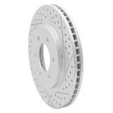 Dynamic Friction 2002-2006 Ford Expedition Front Right Drilled & Slotted Geoperformance Rotor by Dynamic Friction Company 830-54183R