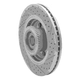 Dynamic Friction 2004-2008 Ford F-150 Rwd Front Left Drilled & Slotted Geoperformance Rotor by Dynamic Friction Company 830-54184L