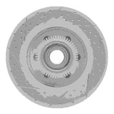 Dynamic Friction 2004-2008 Ford F-150 Rwd Front Right Drilled & Slotted Geoperformance Rotor by Dynamic Friction Company 830-54184R