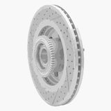 Dynamic Friction 2004-2008 Ford F-150 Rwd Front Right Drilled & Slotted Geoperformance Rotor by Dynamic Friction Company 830-54184R