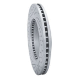 Dynamic Friction 2004-2008 Ford F-150 4WD Front Right Drilled & Slotted Geoperformance Rotor by Dynamic Friction Company 830-54186R