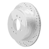 Dynamic Friction 2004-2011 Ford F-150 Rwd Rear Right Drilled & Slotted Geoperformance Rotor by Dynamic Friction Company 830-54188R