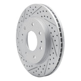 Dynamic Friction 2004-2011 Ford F-150 Rwd Rear Left Drilled & Slotted Geoperformance Rotor by Dynamic Friction Company 830-54189L