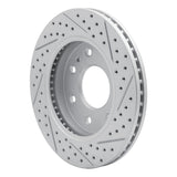 Dynamic Friction 2004-2011 Ford F-150 Rwd Rear Left Drilled & Slotted Geoperformance Rotor by Dynamic Friction Company 830-54189L