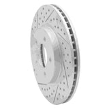 Dynamic Friction 2005-2012 Ford Escape Front Left Drilled & Slotted Geoperformance Rotor by Dynamic Friction Company 830-54193L
