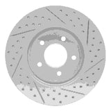 Dynamic Friction 2005-2012 Ford Escape Front Left Drilled & Slotted Geoperformance Rotor by Dynamic Friction Company 830-54193L