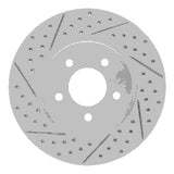 Dynamic Friction 2005-2012 Ford Escape Front Left Drilled & Slotted Geoperformance Rotor by Dynamic Friction Company 830-54193L