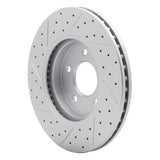 Dynamic Friction 2005-2012 Ford Escape Front Right Drilled & Slotted Geoperformance Rotor by Dynamic Friction Company 830-54193R