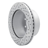 Dynamic Friction 2005-2012 Ford F-250 2WD (Super Duty) Rear Right Drilled & Slotted Geoperformance Rotor by Dynamic Friction Company 830-54199R