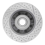 Dynamic Friction 2006-2012 Ford F-250 2WD (Super Duty) Front Left Drilled & Slotted Geoperformance Rotor by Dynamic Friction Company 830-54206L