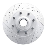 Dynamic Friction 2008-2025 Ford E-250 Front Left Drilled & Slotted Geoperformance Rotor by Dynamic Friction Company 830-54209L