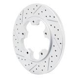 Dynamic Friction 2015-2026 Ford Transit-250 Rear Left Drilled & Slotted Geoperformance Rotor by Dynamic Friction Company 830-54228L
